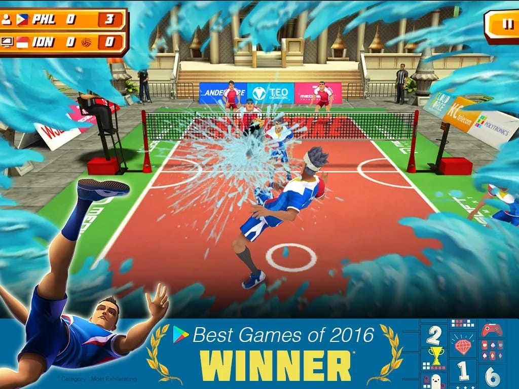 Roll Spike Sepak Takraw Unlimited Money