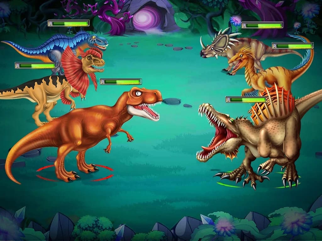 Mod Apk Dino Battle