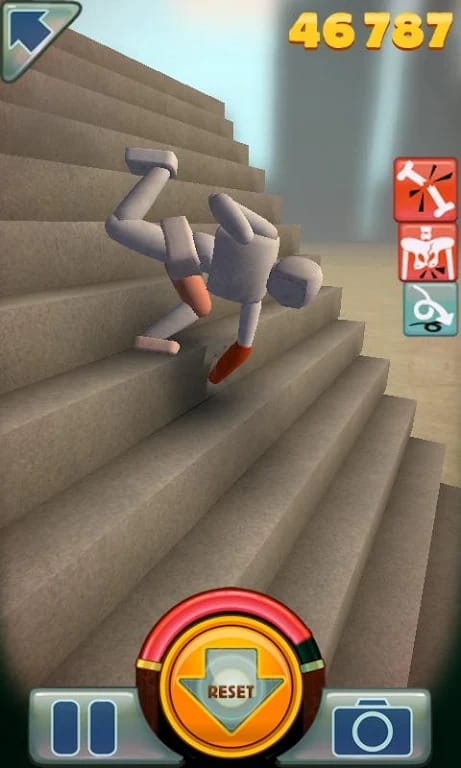 Stair Dismount Game