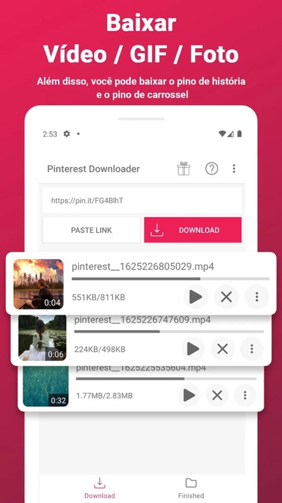 Download Pinterest Video Downloader Mod Apk
