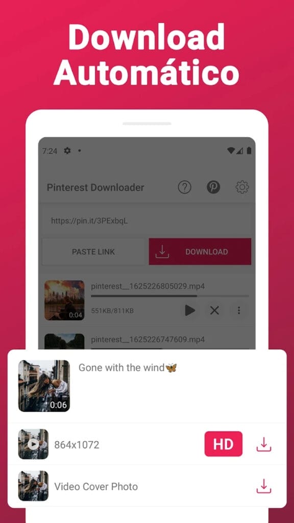 Pinterest Video Downloader Pro Mod Apk