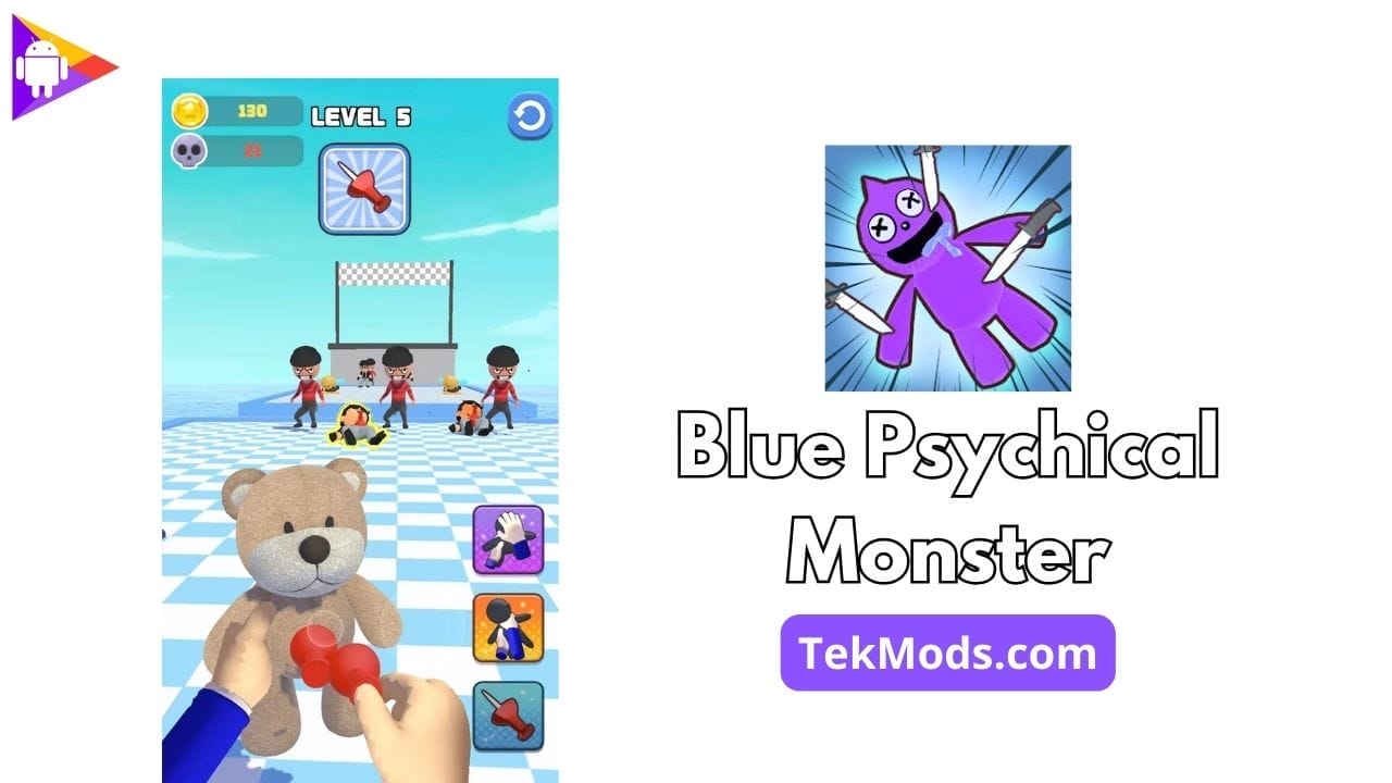 Blue Psychical Monster