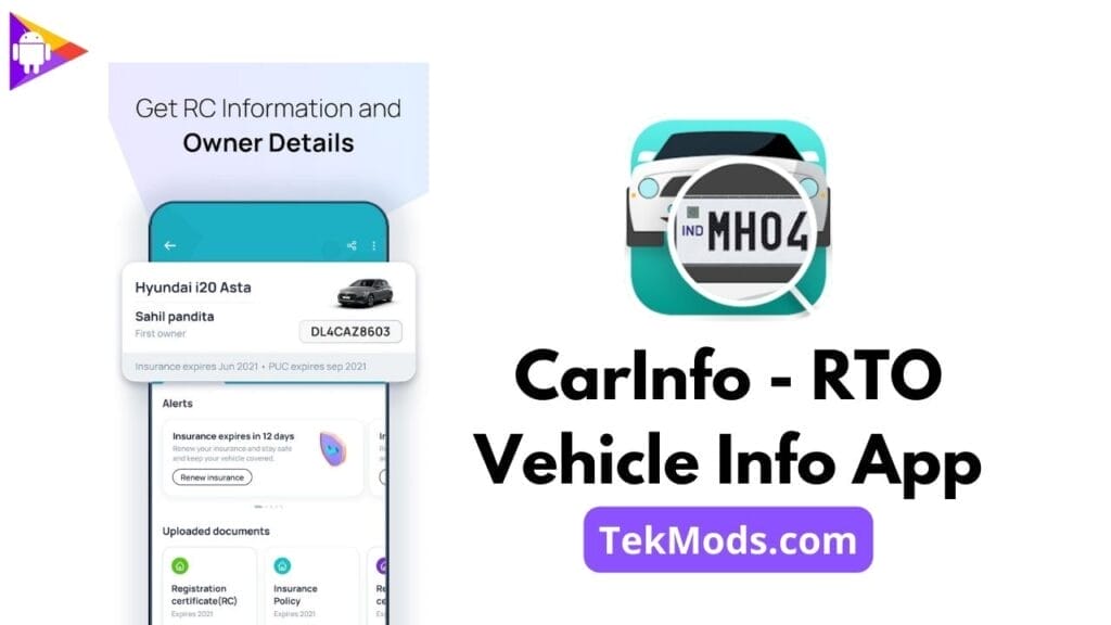 CarInfo - RTO Vehicle Info App