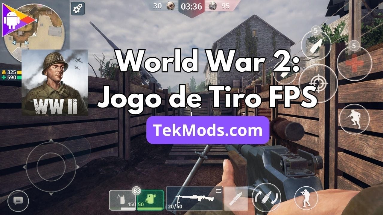 World War 2: Jogo De Tiro FPS