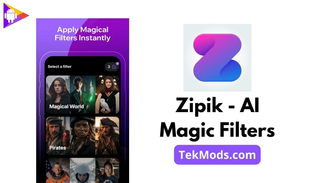 Zipik - AI Magic Filters