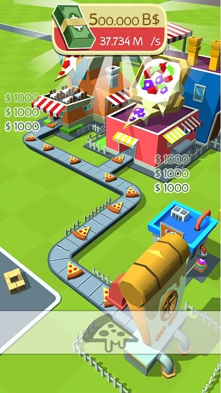 Apk Mod Pizza Factory Tycoon Games