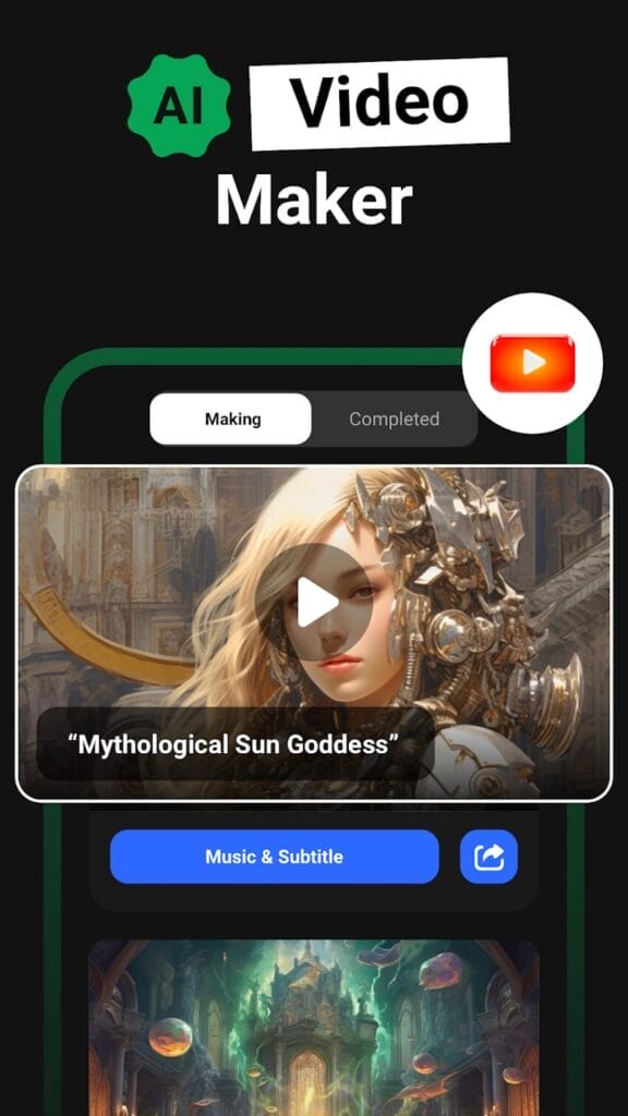 Apk Mod AI Video Generator Viddo