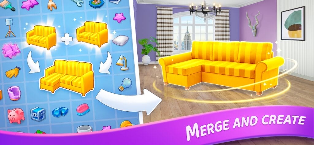 Merge Design Mod Apk 2023
