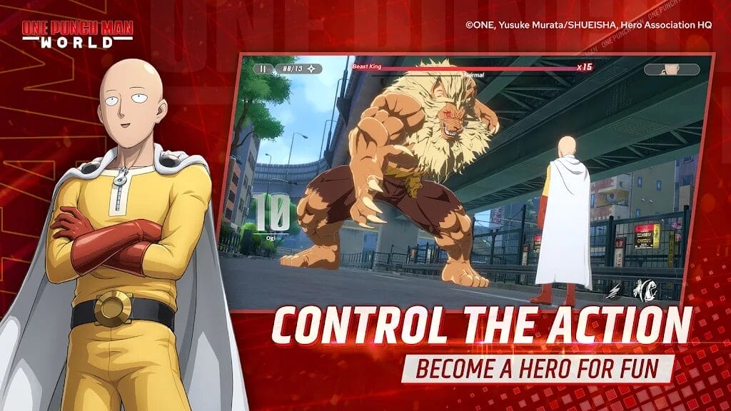 Download Game One Punch Man World