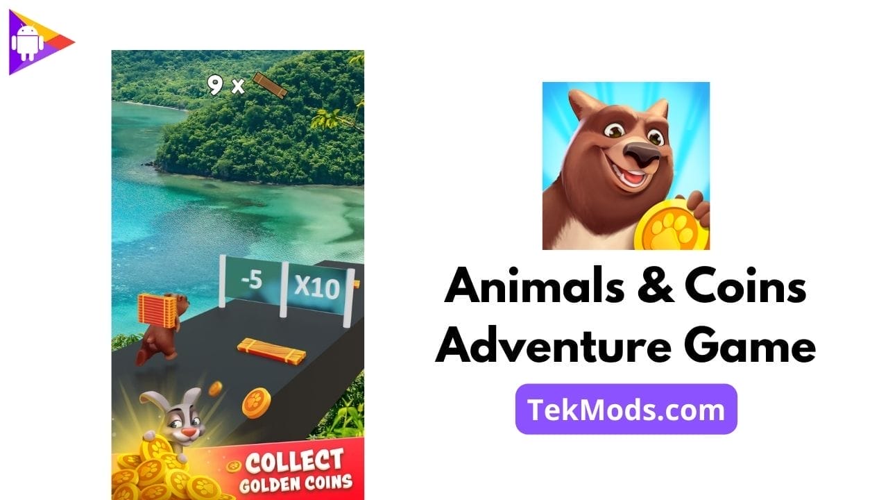 Animals & Coins Adventure Game