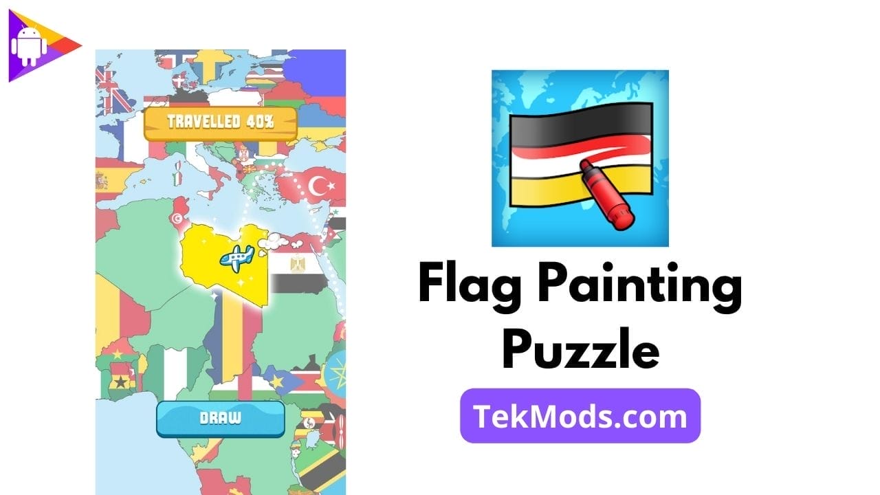 Flag Painting Puzzle