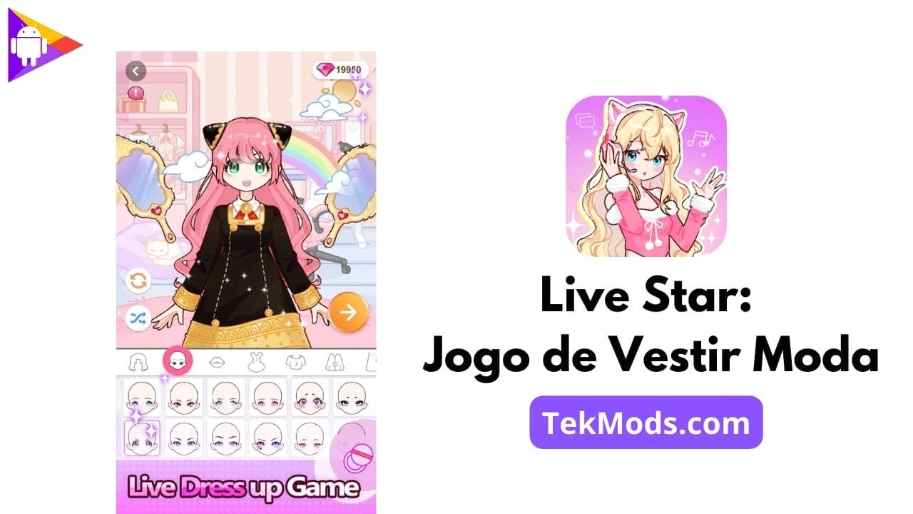 Live Star: Jogo De Vestir Moda