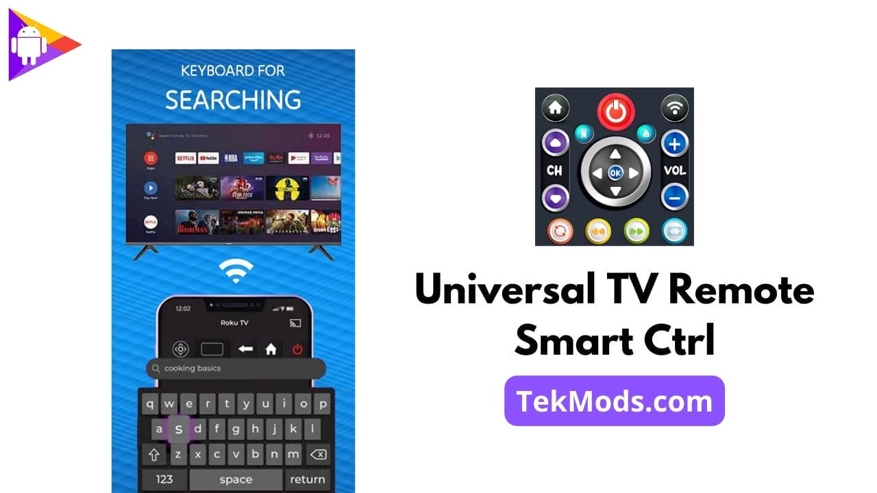 Universal TV Remote Smart Ctrl