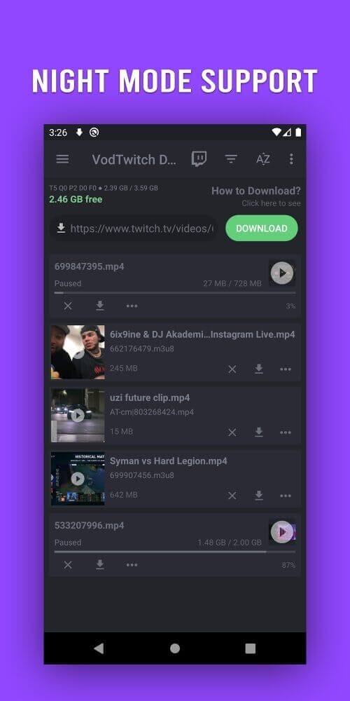 Video Downloader for Twitch Mod Apk Download