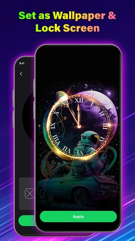 Apk Mod Smart Watch Clock Wallpaper