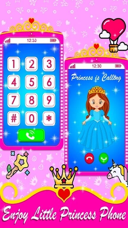 Android Princess Toy phone