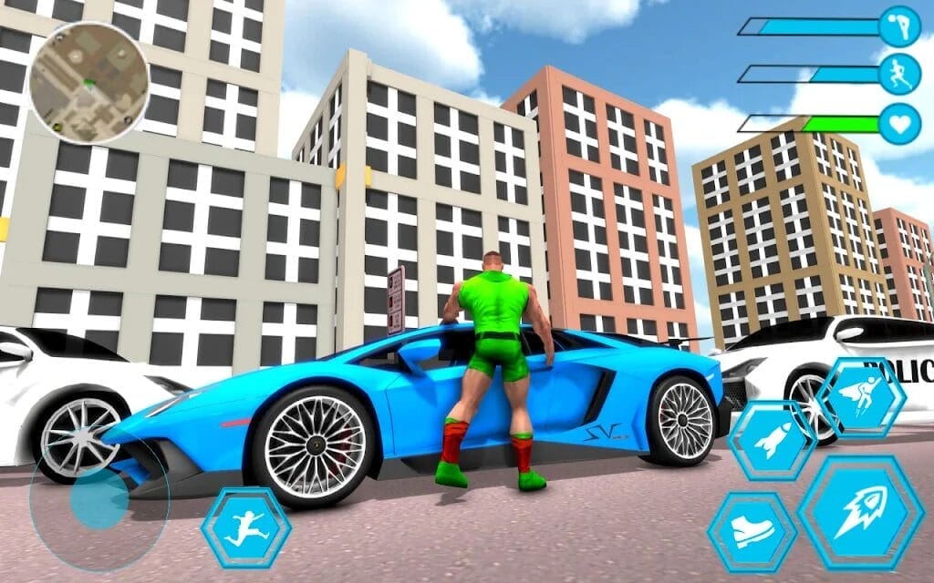 Android Spider Miami Gangster Hero