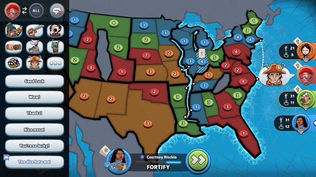 Android RISK Global Domination