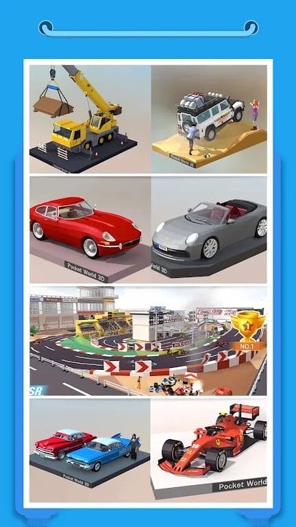 Pocket World 3d App