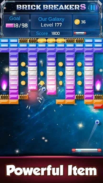Brick Breaker Space Outlaw Mod Apk Download