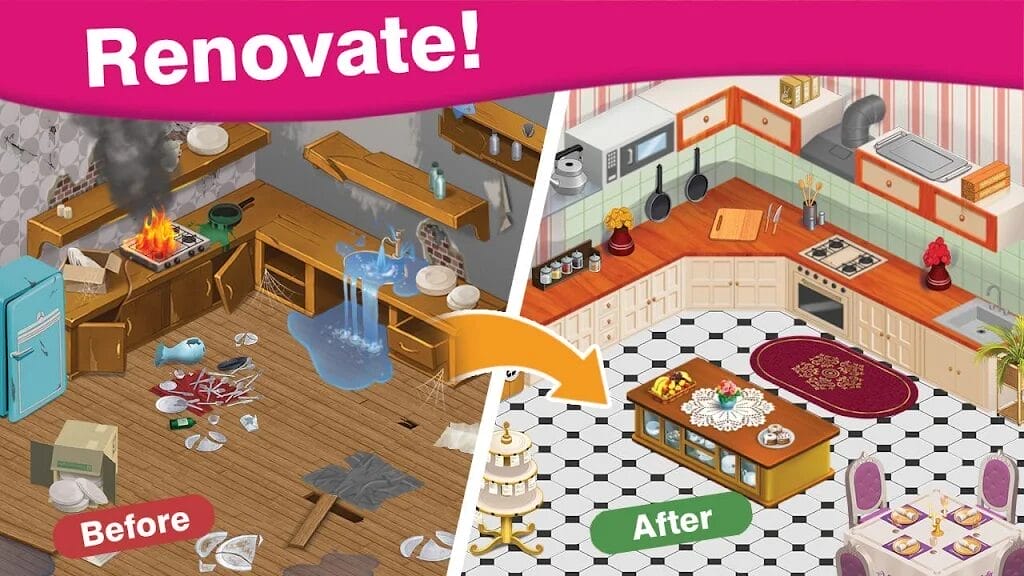Home Cafe Mansion Design Mod Apk Download