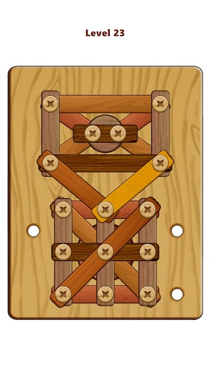 Wood Nuts And Bolts Puzzle Mod Apk Unlimited Money