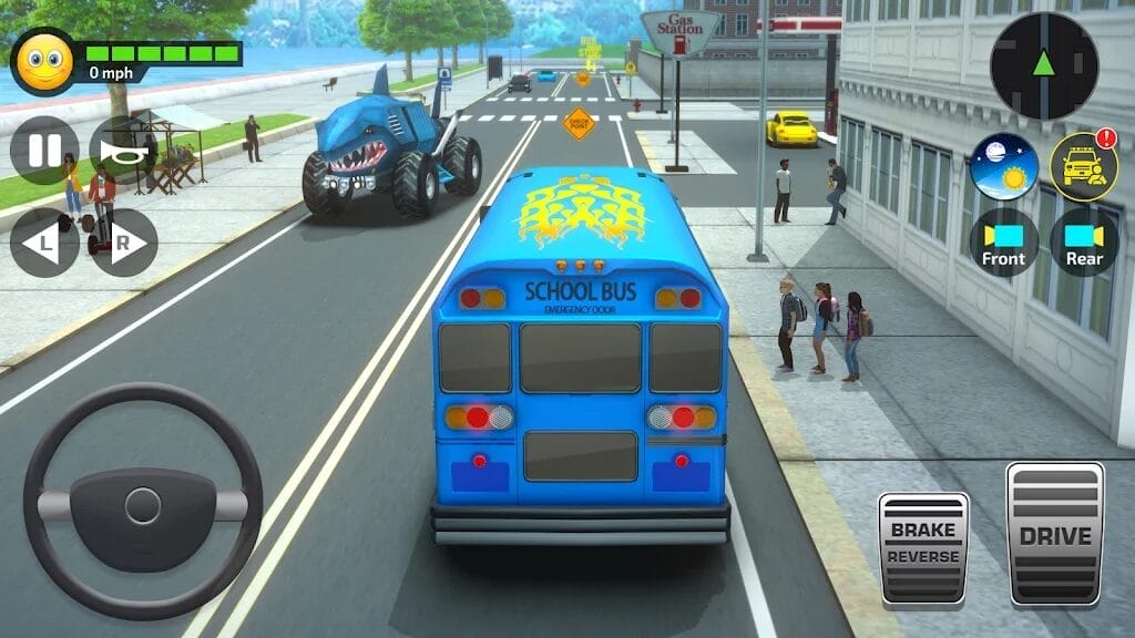 School Bus Simulator Driving Mod Apk Unlimited Money