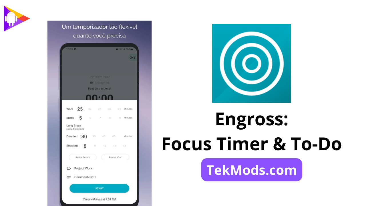 Engross: Focus Timer & To-Do