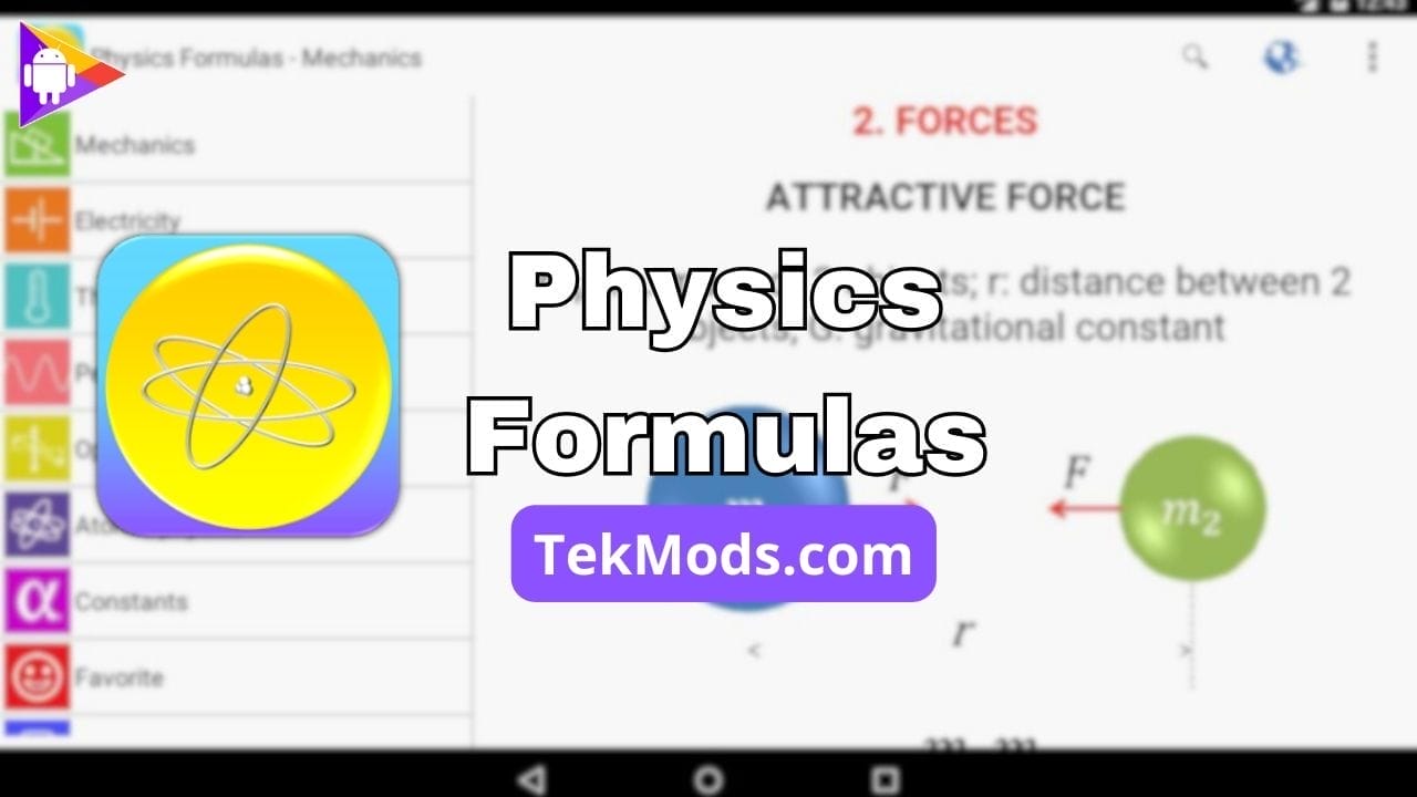 Physics Formulas