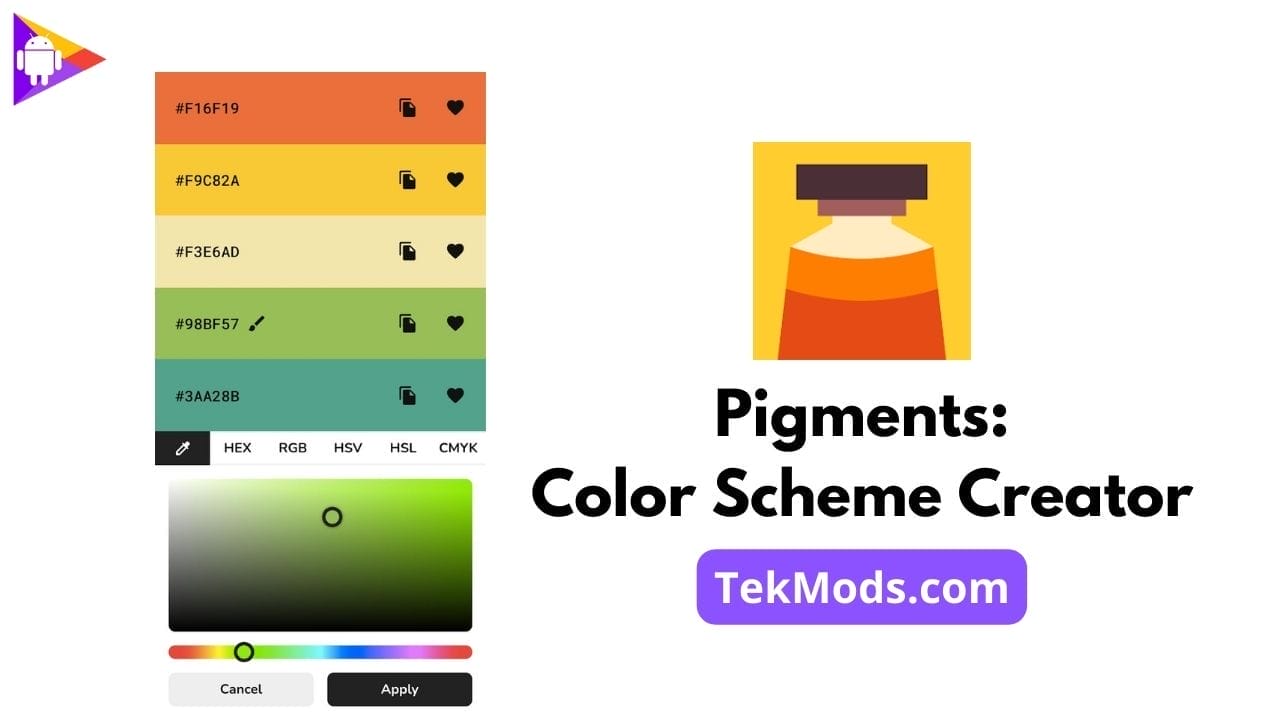 Pigments: Color Scheme Creator