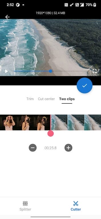 Video Splitter App Android