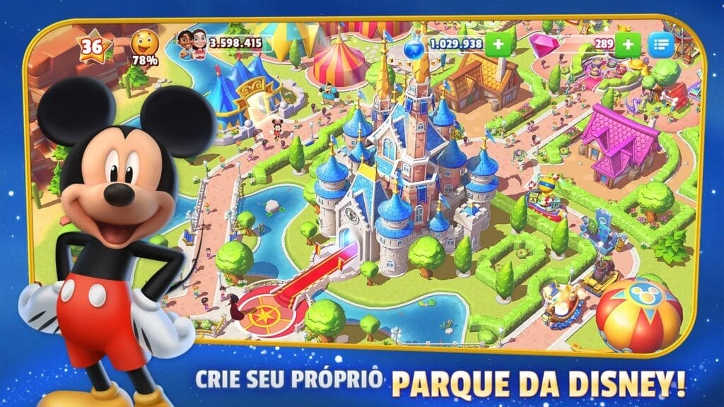 o Reino Mágico da Disney Mod Apk