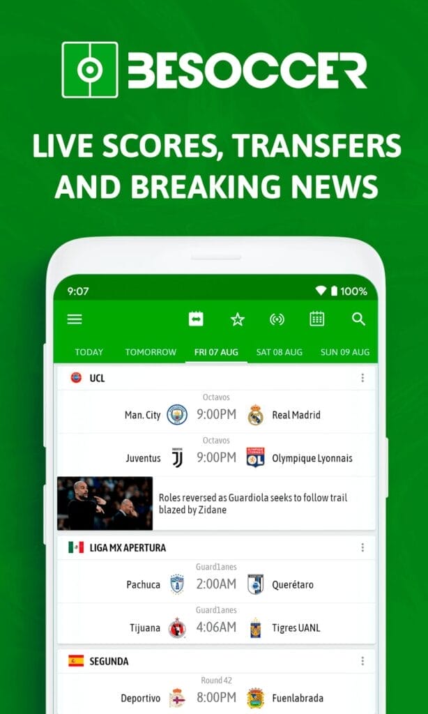 Download Besoccer App For Android