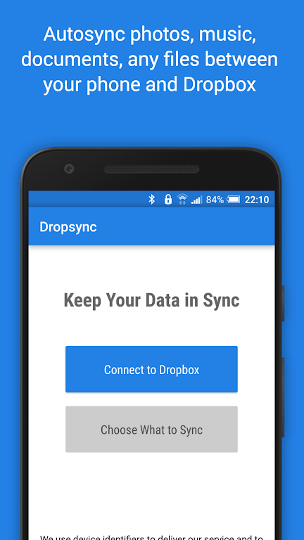Android Dropsync