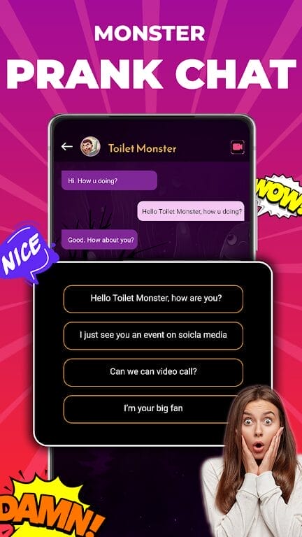 Download Monster Call Prank Video Call Mod