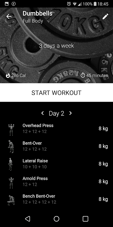 Dumbbell Home Workout Apk