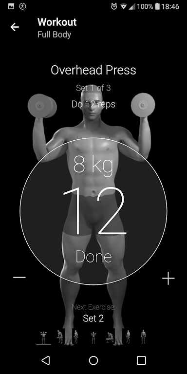 Dumbbell Home Workout App