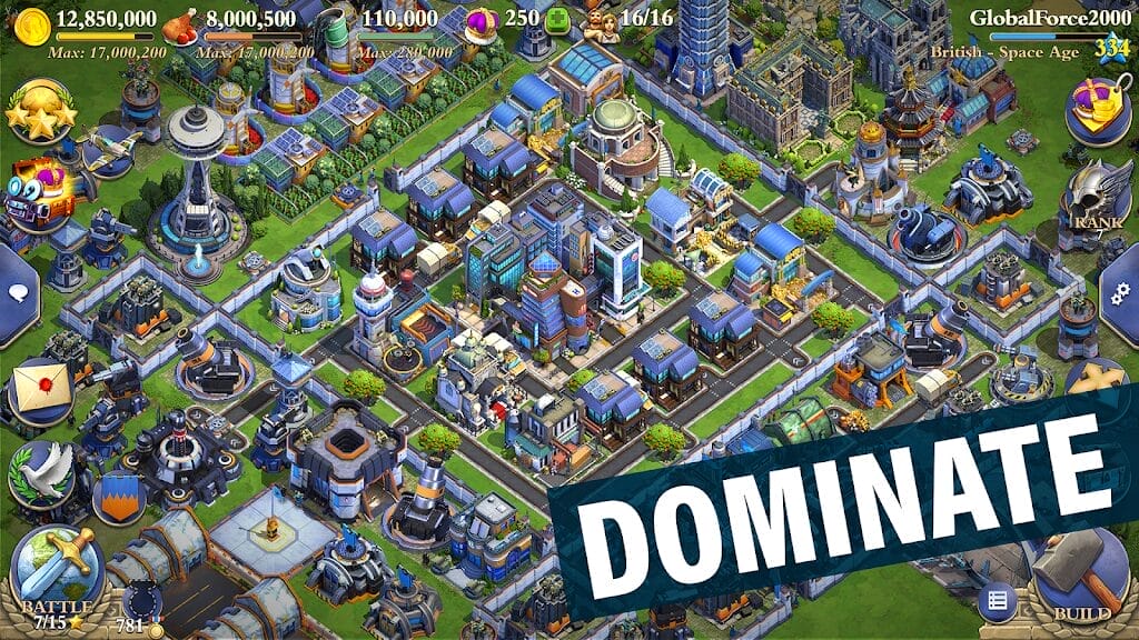Download DomiNations Mod Apk