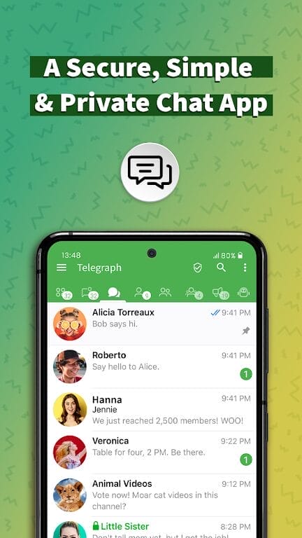 Graph Messenger App