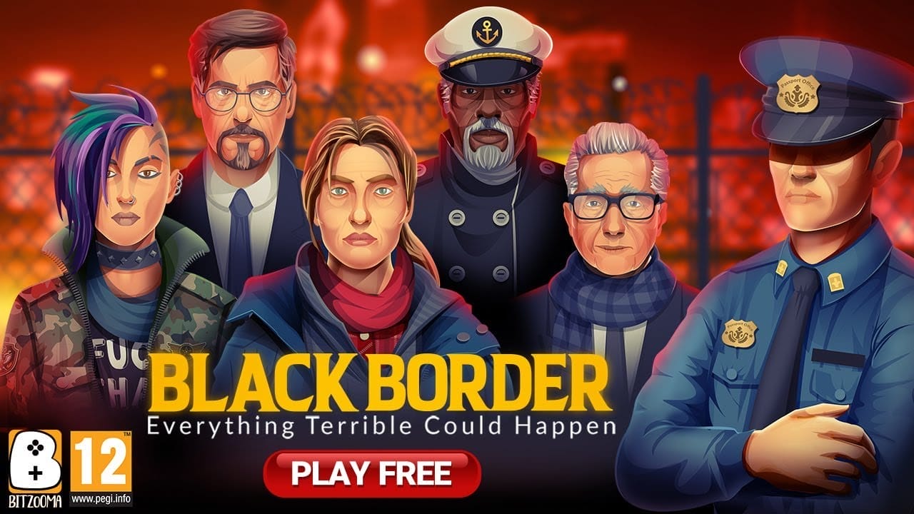 Black Border Patrol Simulator