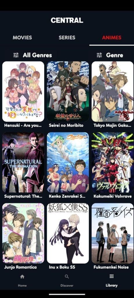 Central Play Séries Apk Mod