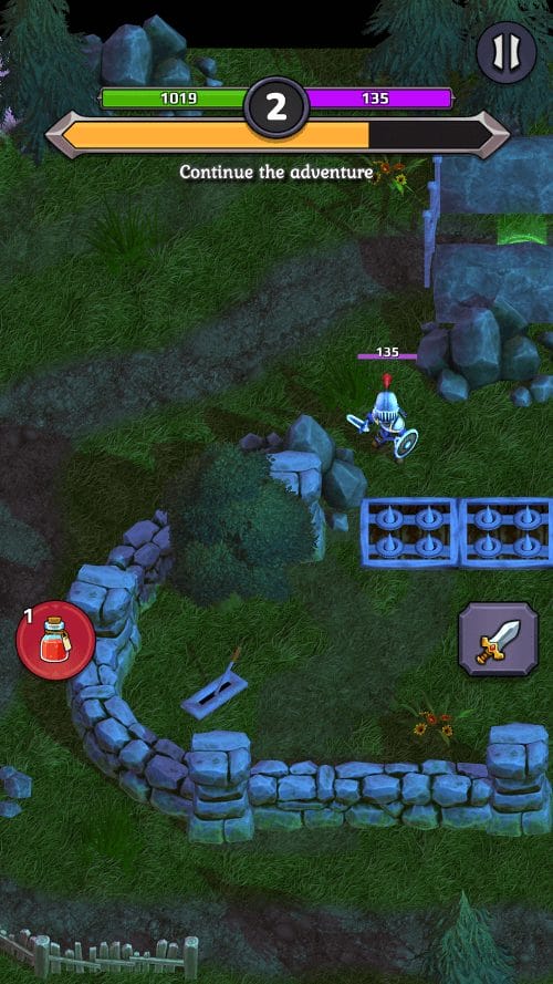 Crusado Heroes Action RPG 3D App