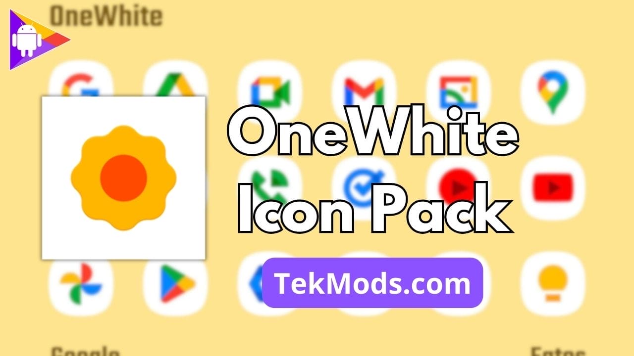 OneWhite - Icon Pack