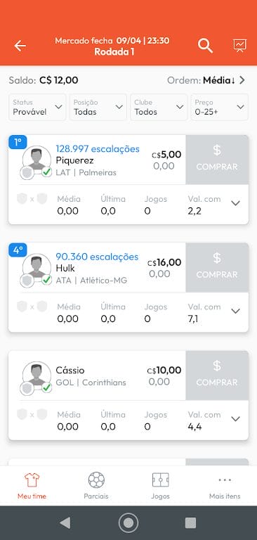 Parciais CFC Download Apk