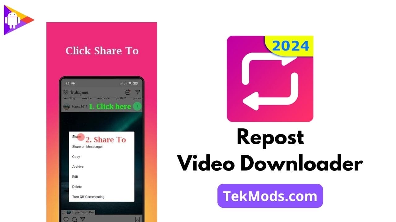 Repost - Video Downloader