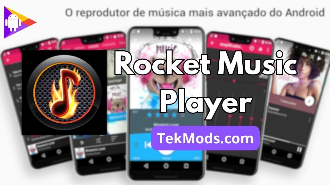 Reprodutor De Música - Rocket