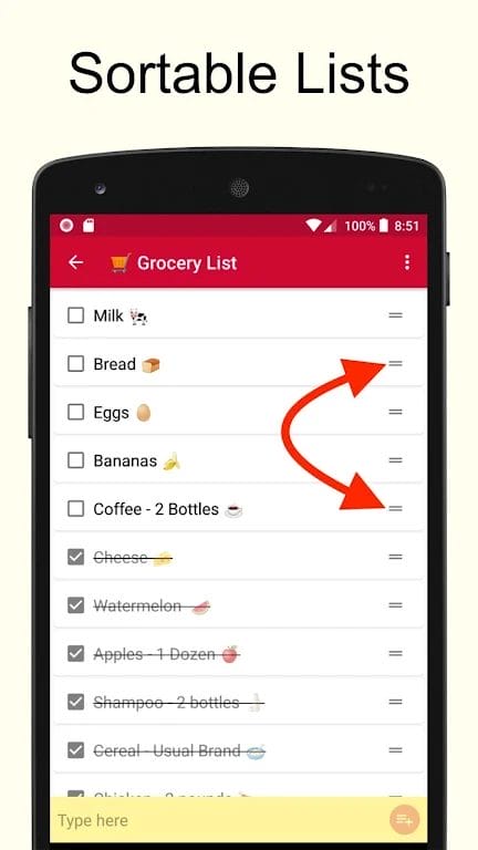 Shopping List List Simple Easy Download