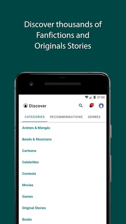 Spirit Fanfics e Histórias App Download