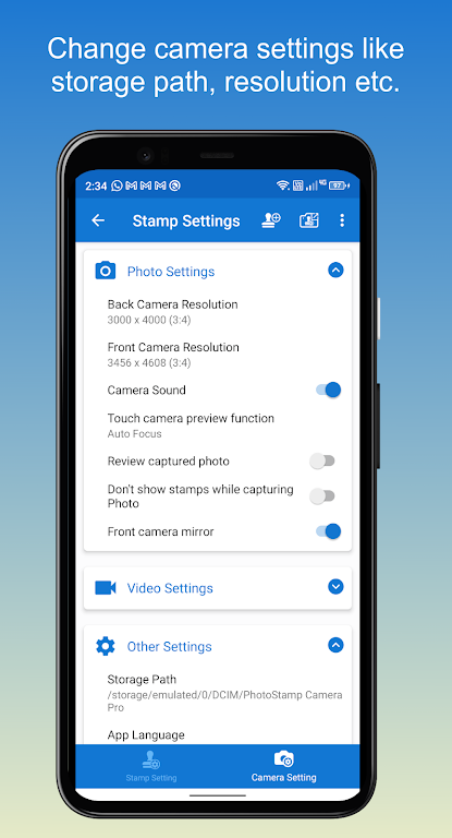 App Timestamp Camera Free
