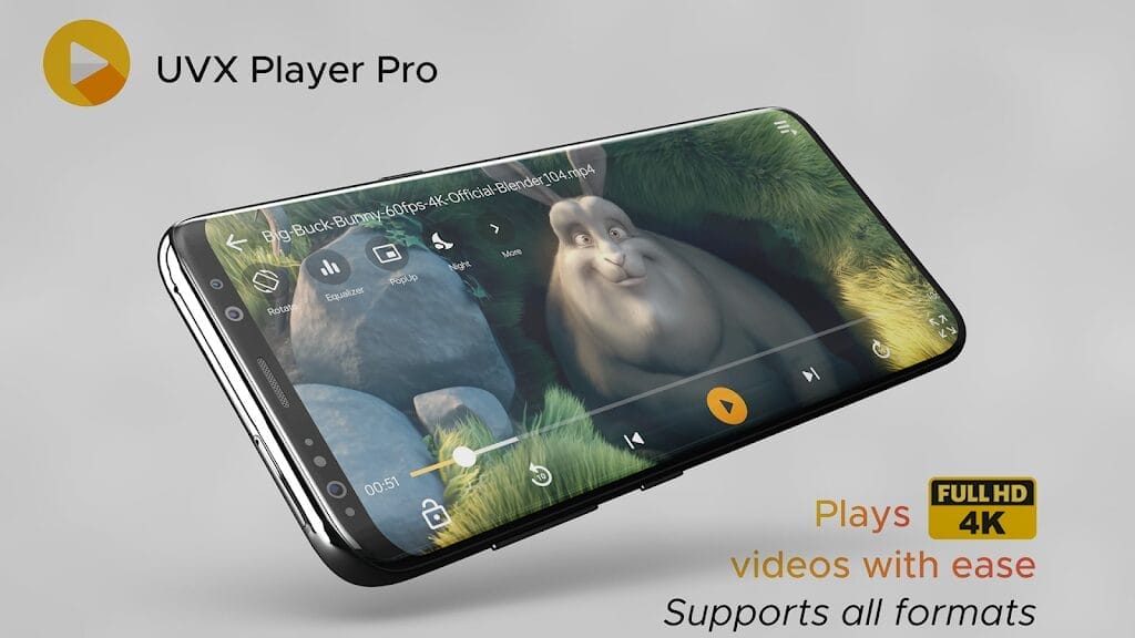 Download UVX Player Pro Mod